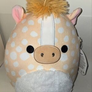 Squishmallow Polka Dot Bull TULSA  Kids Plush Toy